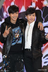 组图：昔日团体“罗密欧”罗志祥欧弟合体证兄弟情