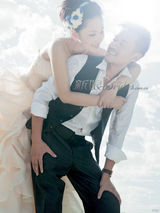 幻灯图集：王学兵孙宁甜美婚纱照曝光 迈向美好明天