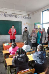 组图：南都盛典明星到访新公民学校回顾-姚晨