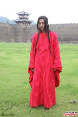 组图：《古剑奇谭》探班 阿娇(钟欣桐)乔振宇生死离别