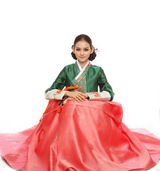 组图：Beast与4minute等韩星穿韩服送中秋祝福