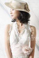 组图：王珞丹拍婚纱写真 笑言等待缘分“鸭梨不大”