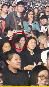 组图：汪峰演唱会深情表白 章子怡台下感动拭泪