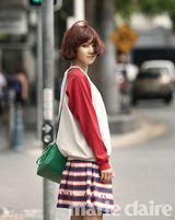 高清组图：韩星孔孝真河正宇全新写真清新随意