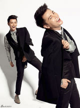 组图：孙坚型男写真玩转雅痞风