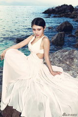 组图：徐冬冬泰国人鱼优雅写真曝光