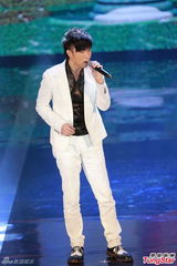 组图：古巨基白衣帅气献唱入围曲《恋无可恋》