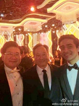 曹可凡金球奖集邮众巨星被封微笑帝(图)