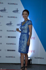 组图：赵子琪出席旅游盛典清新高雅