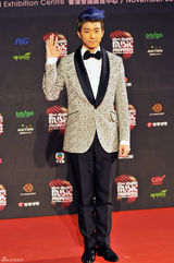 组图：MAMA红毯百张美图中韩明星争艳 韩彩英典雅