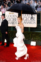 高清组图：凯特-哈德森几何图案礼服娇俏可人