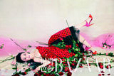 高清图：张柏芝写真登芭莎封面 诠释幸福勇敢