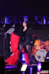 组图：郭富城张惠妹亮相台北跨年high翻全场