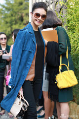 组图：芭蕾舞蹈家谭元元亮相米兰 造型优雅迷人