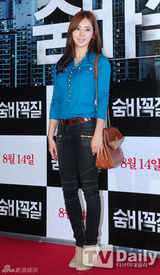 组图：金秀贤Sulli李玹雨等为《捉迷藏》站台