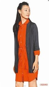 组图：梁洛施复出立即剪短发 戴墨镜封口分手费