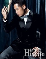 组图：黄征拍摄温润性感大片 打造男人时尚乐园