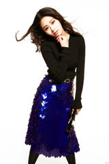 组图：颖儿玩颠覆变身复古摩登女郎