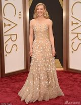 组图：影后布兰切特中性写真 雌雄同体另类美