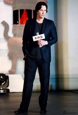 组图：《太极侠》首映发布会 基努-里维斯亮相