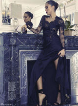 组图：阿尔芭《Marie Claire》冷艳迷人