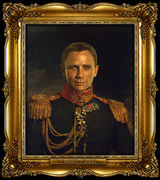 组图：好莱坞明星大腕PS成俄国军官 毫无违和感