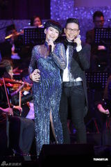 组图：陈洁仪性感亮相音乐会 赵增熹意外遭戏弄