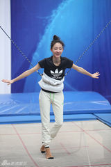 组图：《水立方》素颜王丽坤将亮相双人跳