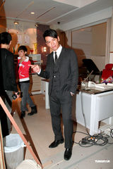 高清组图：郭晋安廖碧儿等出席《依家有喜》记者会