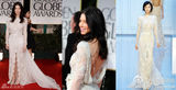 组图：金球奖红毯上的时尚 华服秀明星VS超模
