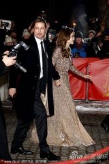 组图：《血与蜜之地》柏林首映 皮特为朱莉撑场