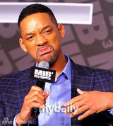 组图：威尔斯密斯出席《黑衣人3》韩国发布会