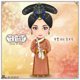 组图：《深宫谍影》主演Q版卡通曝光 形象鲜明生动