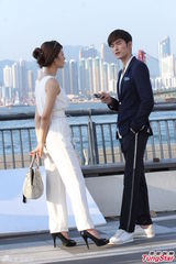 组图：《华丽上班族》张翰秋瓷炫品尝地道美食