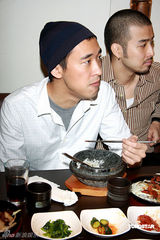 高清图：李玖哲开韩国餐厅 黄立成吴建豪率众星捧场