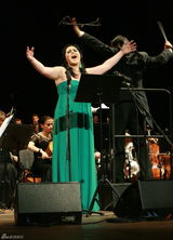 高清图：陕北民歌唱响欧洲 郝歌RNB曲风演绎