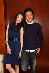 组图：新浪娱乐对话《好好的》冯绍峰倪妮