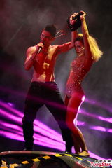 组图：关楚耀个唱邀张学友坐阵 遗撼谭咏麟未到