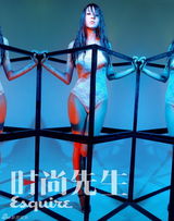 高清图集：周韦彤写真曝光 在钢铁流苏中传递性感