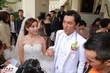 组图：众亲友出席麦雅致张颖康大婚