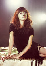 组图：乔乔迷离感觉大片 展现小性感