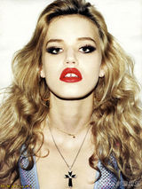 幻灯图集：超模乔治亚-梅-贾格尔写真半裸上阵