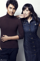 组图：张铎陈松伶甜蜜写真 夫妻档尽显浪漫柔情