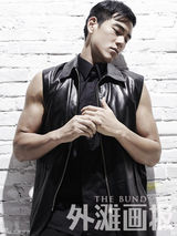 彭于晏时尚大片展阳刚雅痞双面