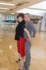 组图：杜奕衡金巧巧首度合作 为央视3套春晚练舞