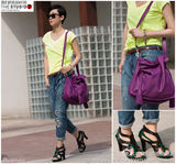 明星爱街拍第27期：T恤短裤POLO衫搭配(组图)