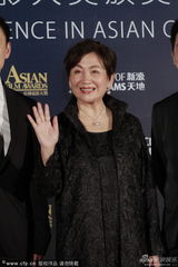 组图：亚洲电影奖红毯 章子怡刘嘉玲艳压嫩模