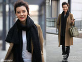 组图：明星爱街拍第8期男士大衣VS女士夹克棉服