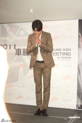 组图：车胜元台湾举行粉丝会 称最佳爱情是家人