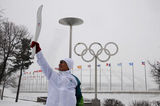 幻灯：刘岩火炬传递接受考验 与陈奕迅为冬奥加油